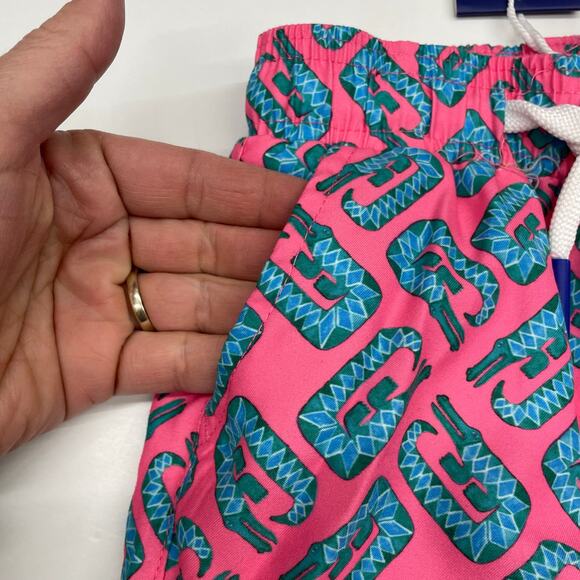 NWT Blue Quail 12M Alligator Swim Trunks - Picture 4 of 5